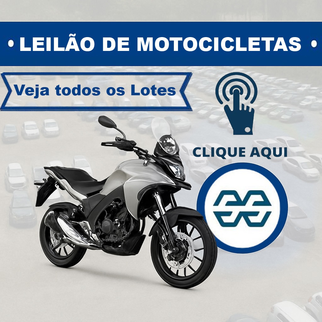 Leilão de Motos / Segunda-Feira 09/06/2025